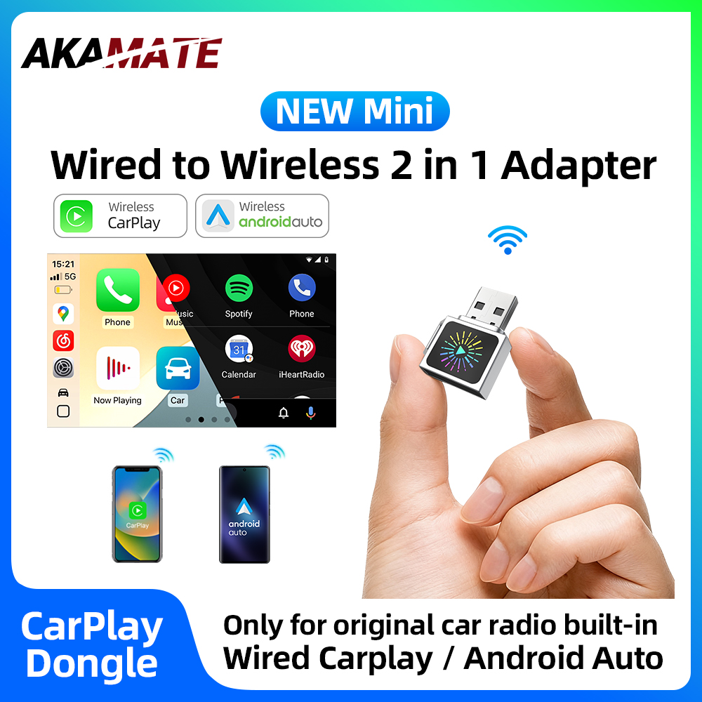Wifi Smart Plug - سلكي إلى لاسلكي CarPlay Android Auto