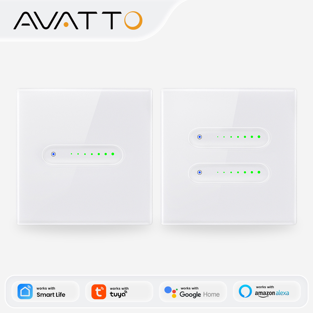 Smart Light Switch Wifi - مفتاح إضاءة ذكي من AVATTO يعمل