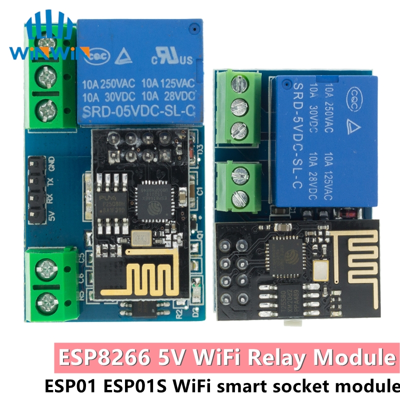 Esp8266 Relay Module - وحدة مرحل واي فاي لاردوينو ،