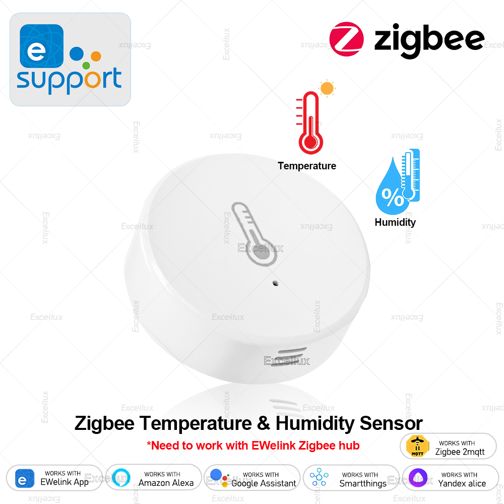 Smart Home Automation Kit - EWelink Smart Zigbee مستشعر درجة الحرارة