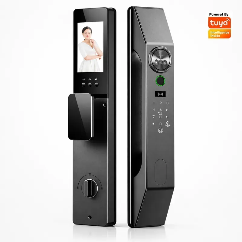 قفل ذكي متعدد اللغات للمنزل، ي - مراجعة Smart Door Lock Wifi وسعره