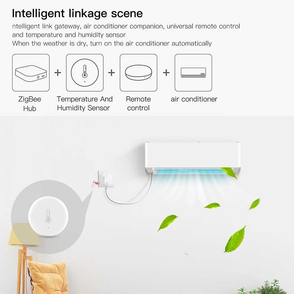 Tuya Smart Zigbee مستشعر درجة  - مراجعة Smart Home Automation Kit وسعره