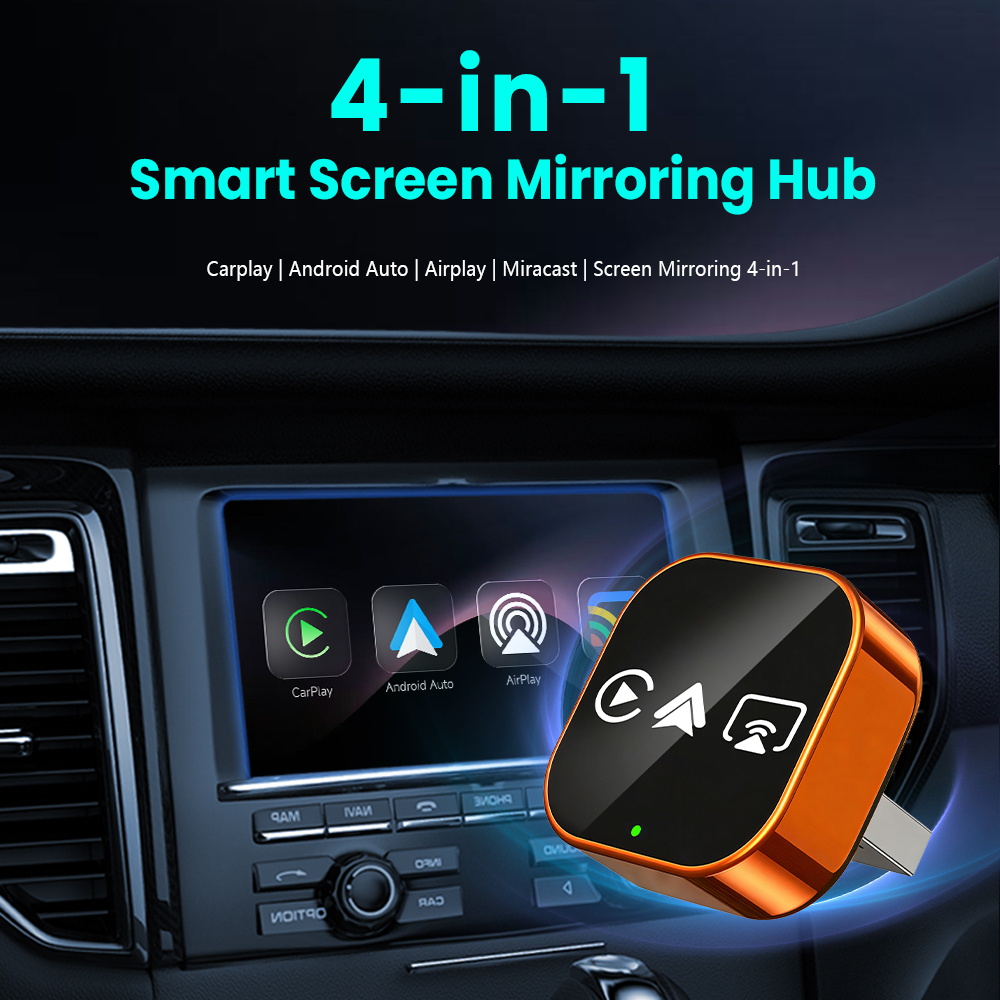 محول كاربلاي لاسلكي 4 في 1 جدي - مراجعة Wifi Smart Plug وسعره