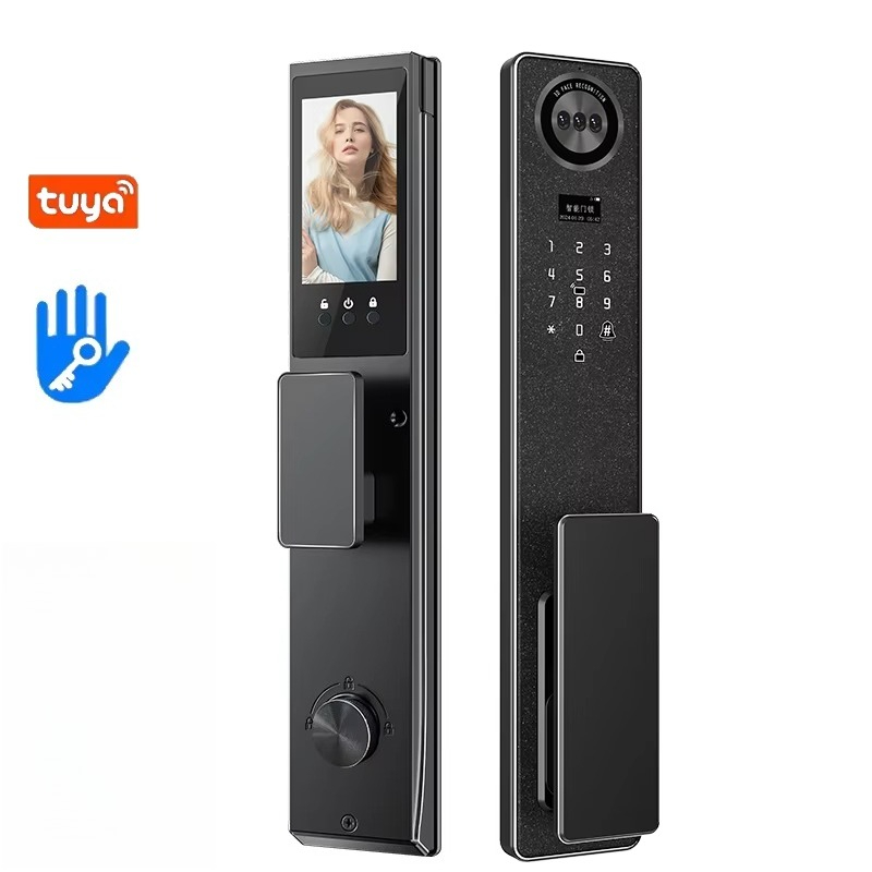 قفل باب ذكي من تويا يعمل بتقني - مراجعة Smart Door Lock Wifi وسعره
