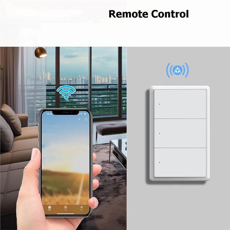 مفتاح إضاءة ذكي IALJ-Tuya يعمل - مراجعة Smart Light Switch Wifi وسعره