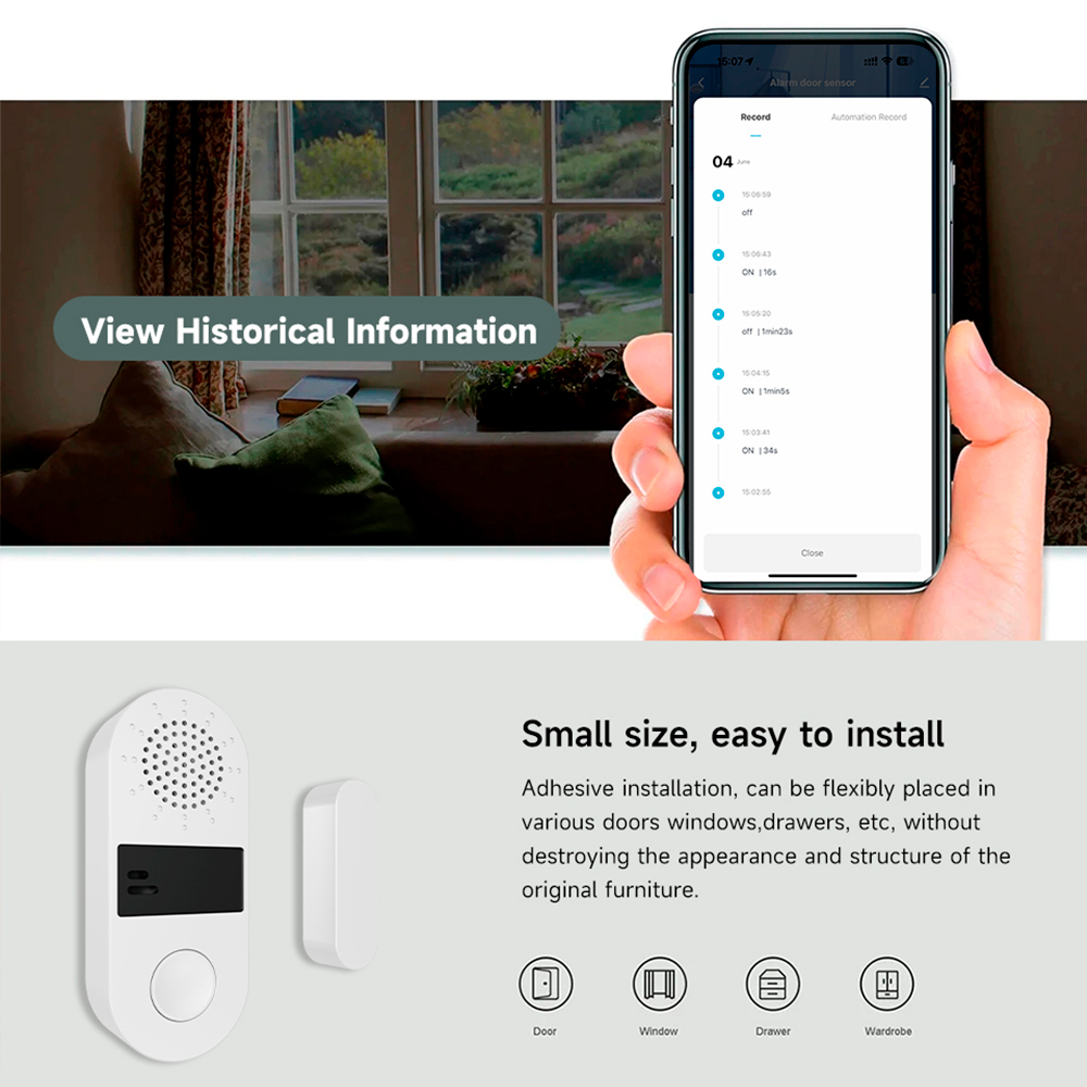 جهاز استشعار لاسلكي للأبواب وا - مراجعة Smart Home Automation Kit وسعره