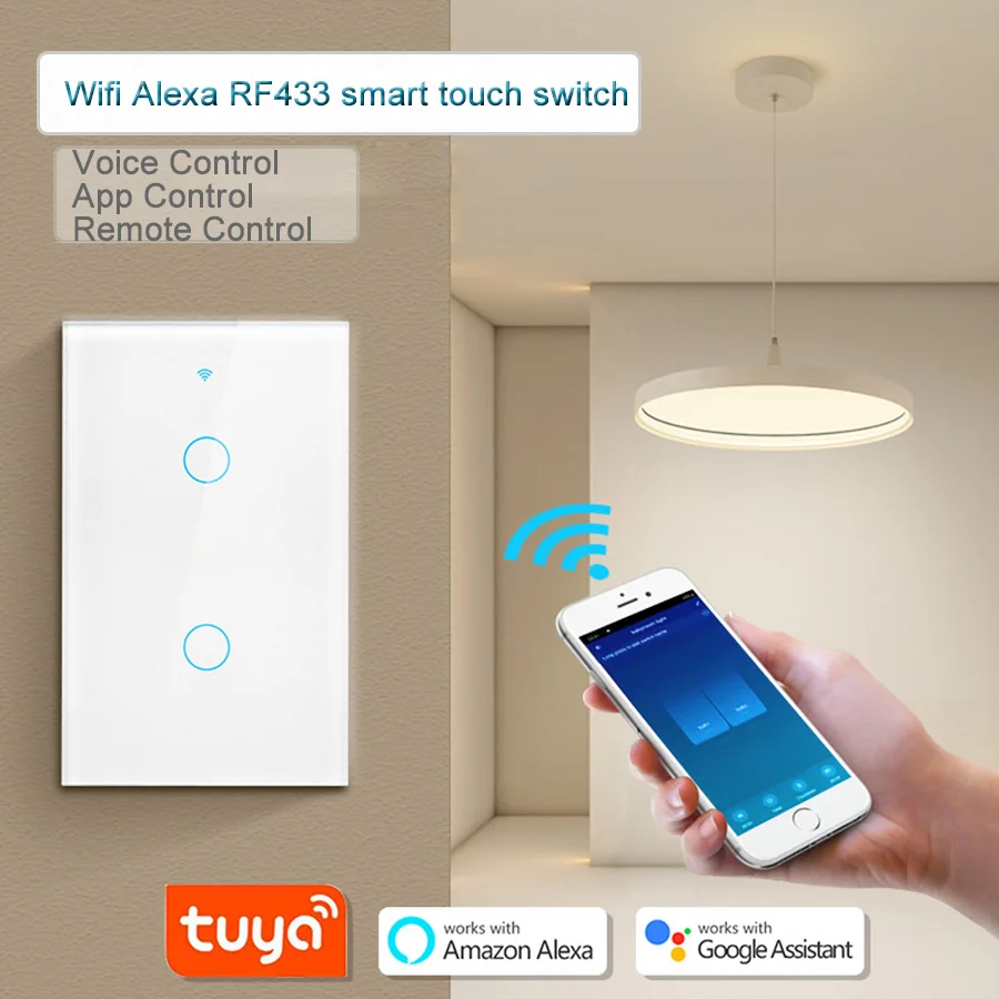 مفتاح ذكي واي فاي من تويا يعمل - مراجعة Smart Light Switch Wifi وسعره