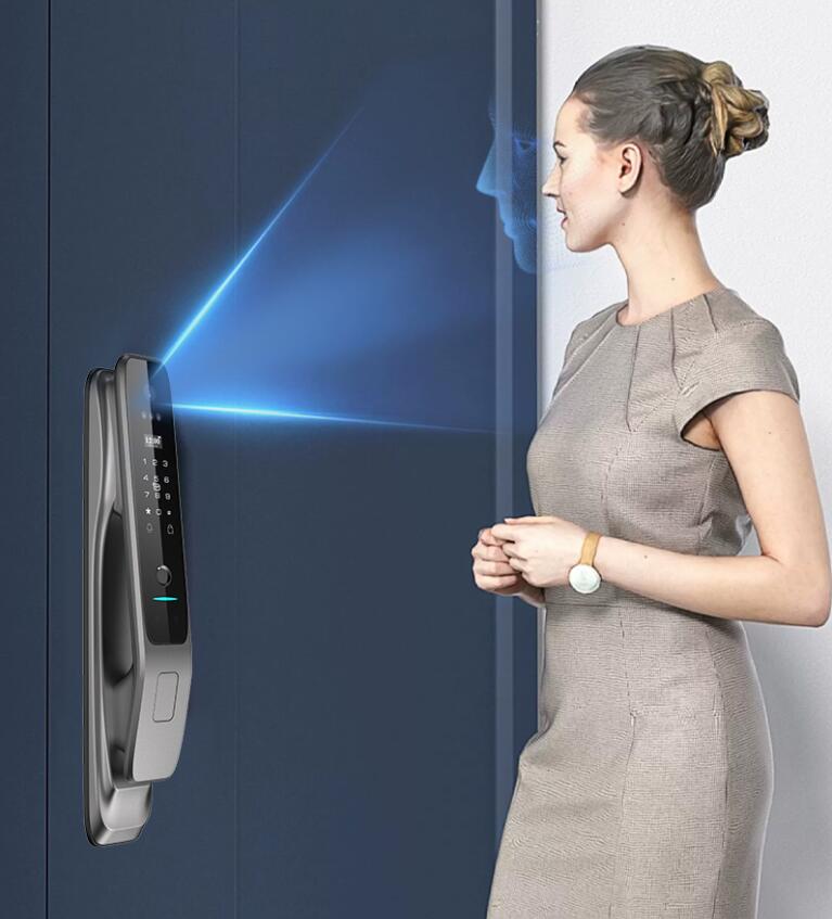 قفل باب ذكي أوتوماتيكي بالكامل - مراجعة Smart Door Lock Wifi وسعره
