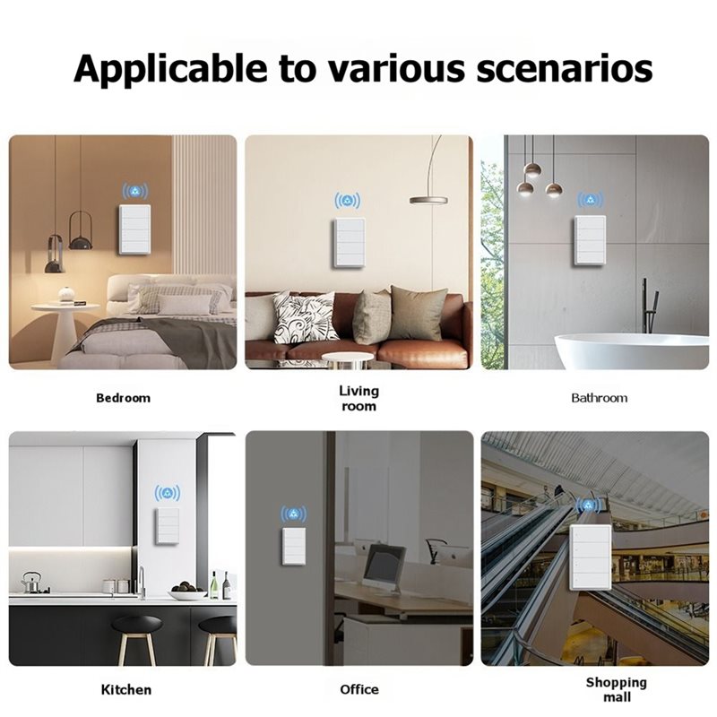 مفتاح إضاءة ذكي TFORU-Tuya يعم - مراجعة Smart Light Switch Wifi وسعره