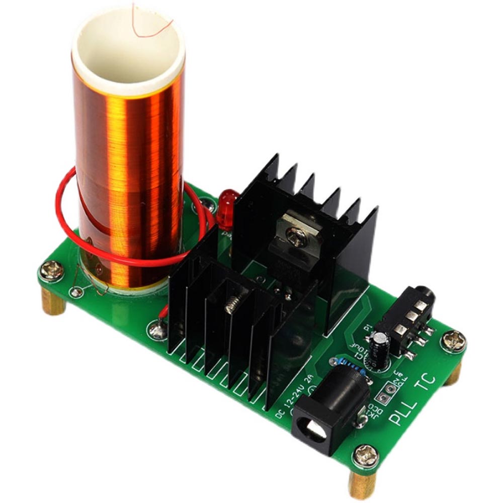طقم ملف تيسلا الموسيقي الإلكتر - مراجعة Electronics Project Kit وسعره