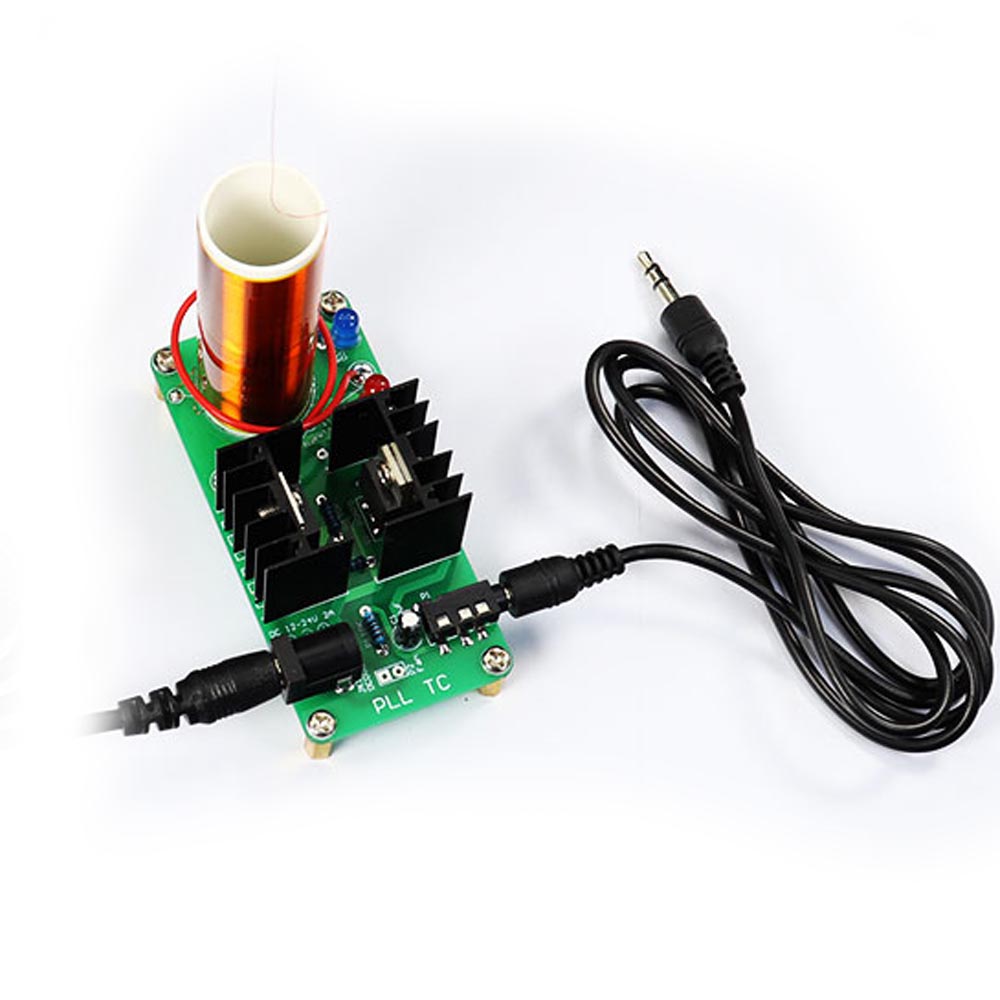 طقم ملف تيسلا الموسيقي الإلكتر - مراجعة Electronics Project Kit وسعره