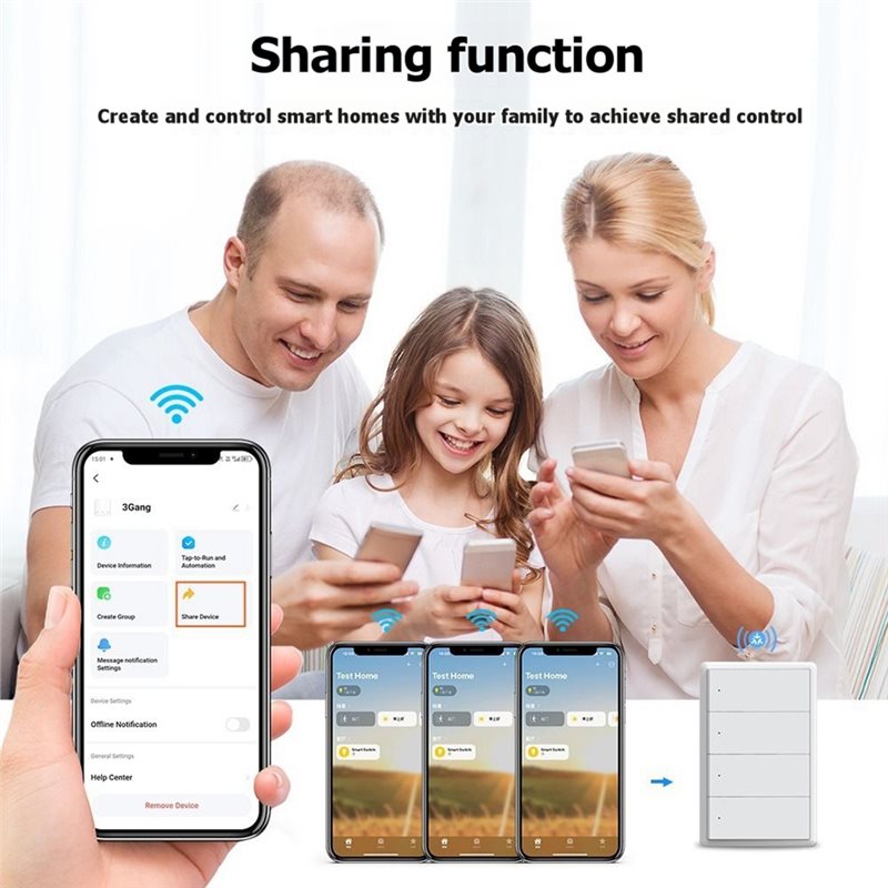مفتاح إضاءة ذكي يعمل بتقنية ال - مراجعة Smart Light Switch Wifi وسعره