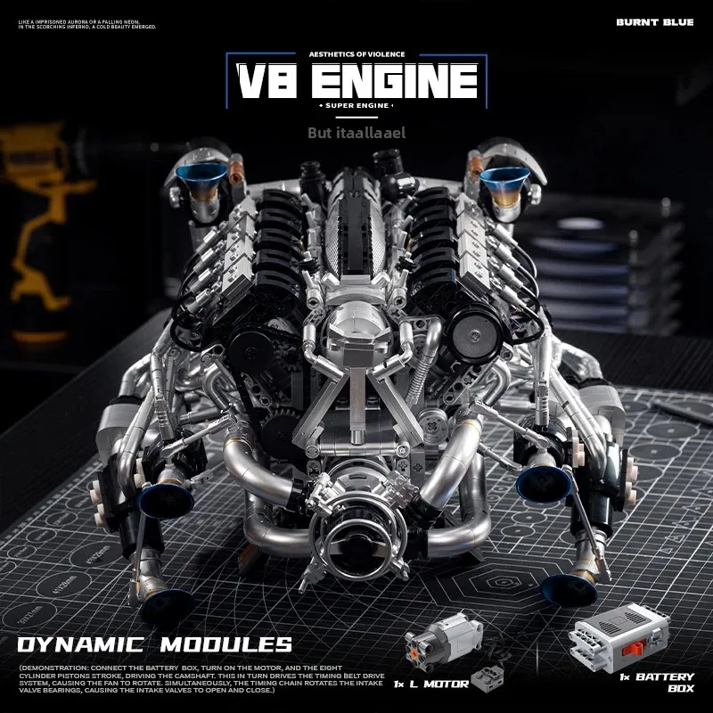 مجموعة بناء محرك V8 للبالغين،  - مراجعة Stem Robotics Kit وسعره