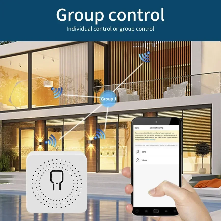 مفتاح إضاءة ذكي لاسلكي يعمل بت - مراجعة Smart Light Switch Wifi وسعره