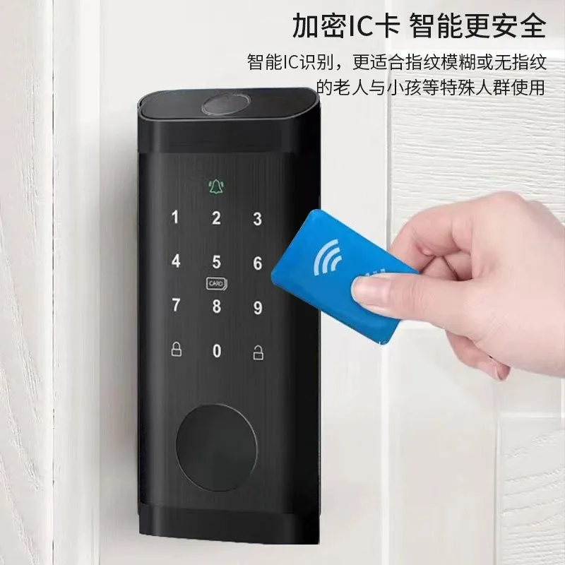 قفل ببصمة الإصبع مقاوم للماء م - مراجعة Smart Door Lock Wifi وسعره