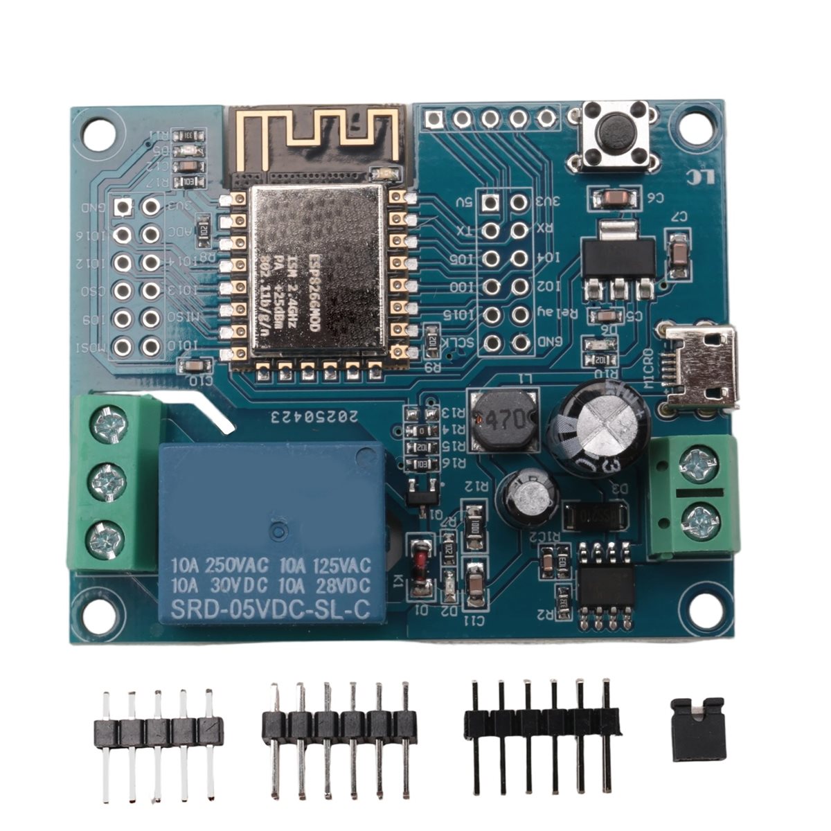 ✤ وحدة تحكم ريلاي واي فاي، وحد - مراجعة Esp8266 Relay Module وسعره