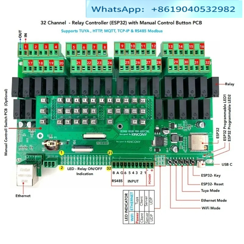 وحدة تحكم ذكية لاسلكية احترافي - مراجعة Esp32 Smart Home Kit وسعره