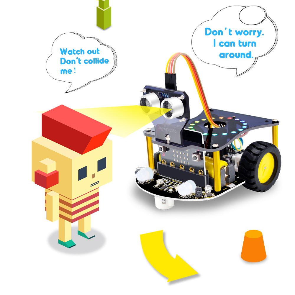 Kidsbits 2WD Microbit V2 Robot - مراجعة Esp32 Smart Home Kit وسعره