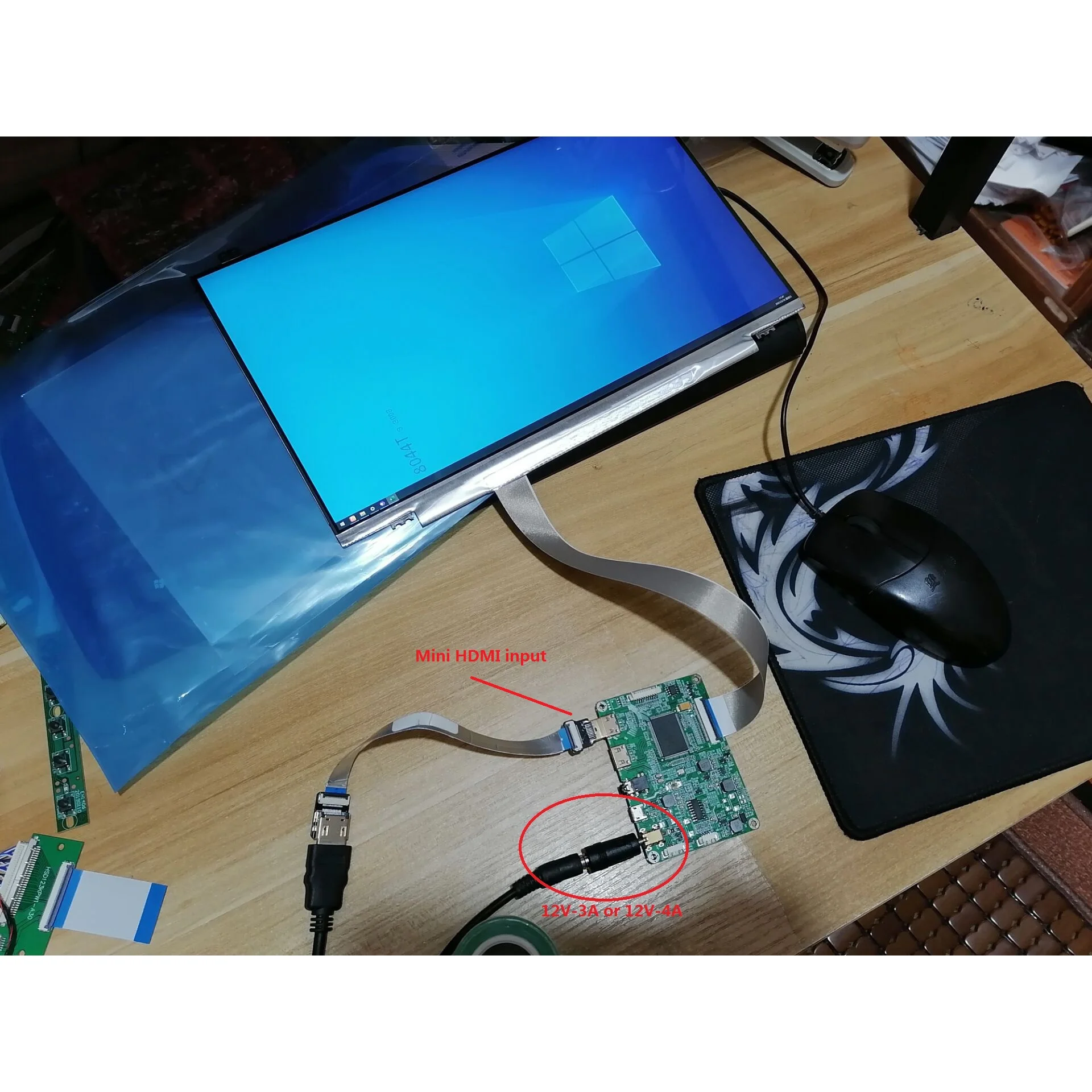 عدة لشاشة B140HAN01 2 شاشة عرض - مراجعة Microcontroller Kit وسعره