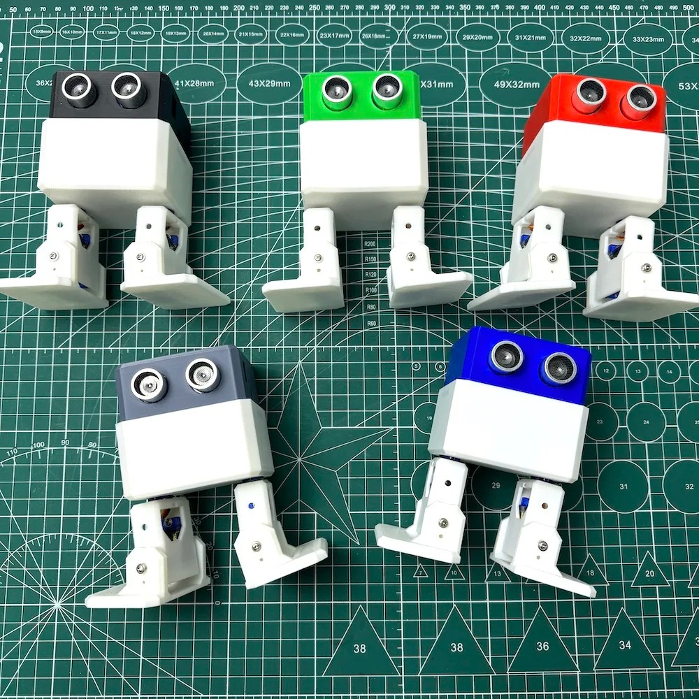 مجموعة روبوت ثنائي القدم مطبوع - مراجعة Stem Robotics Kit وسعره